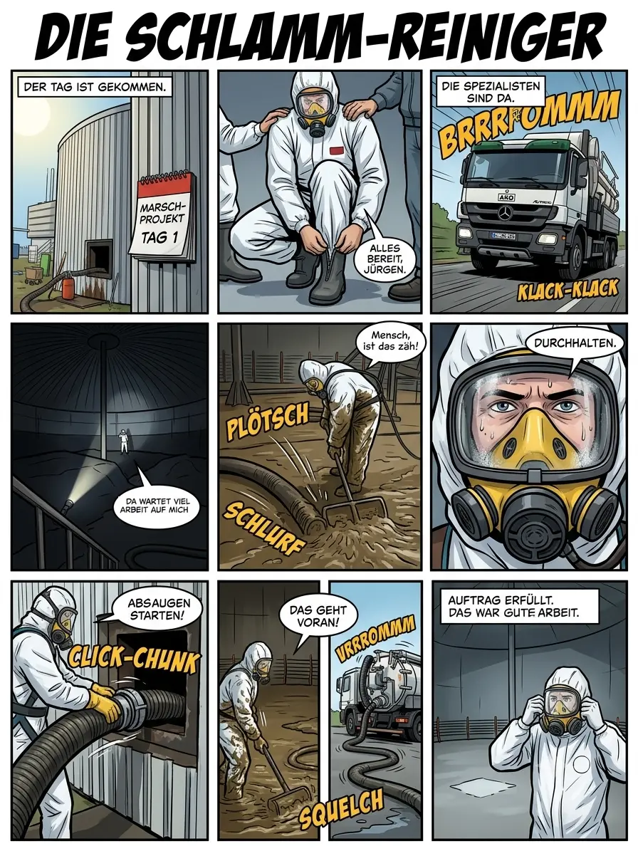 AKO biogasanlagen Comic