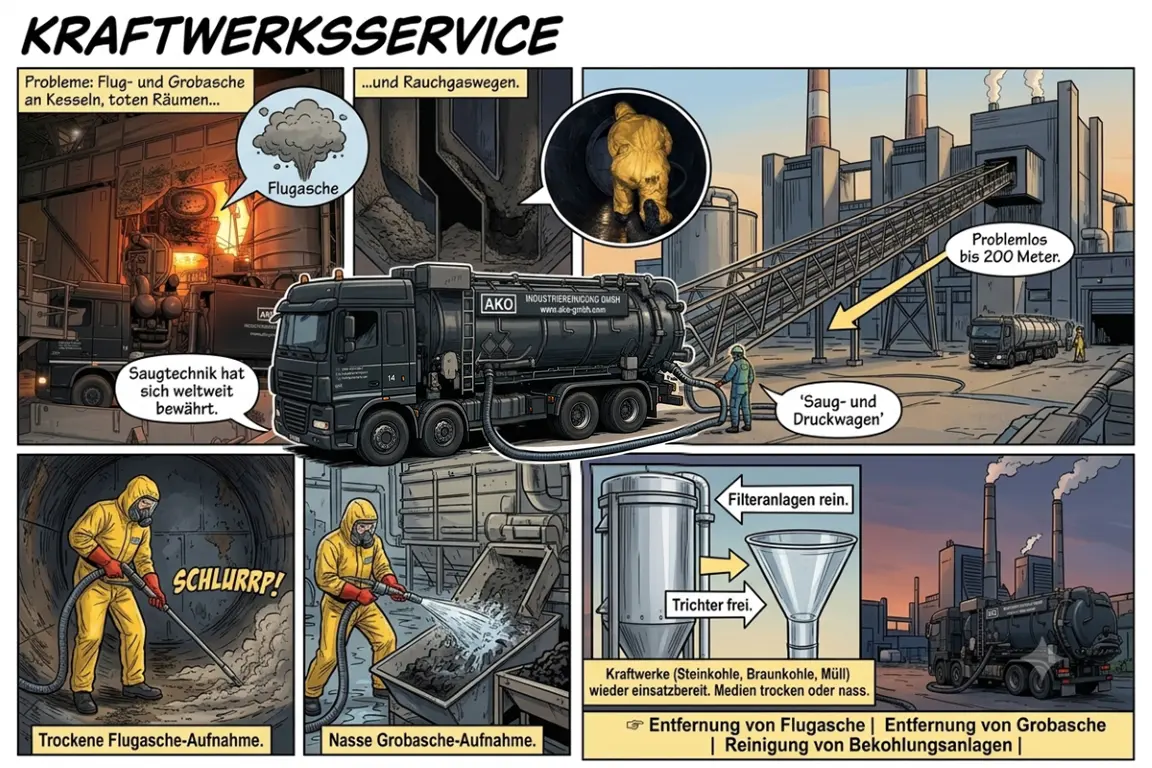 AKO Industriereinigung Comic